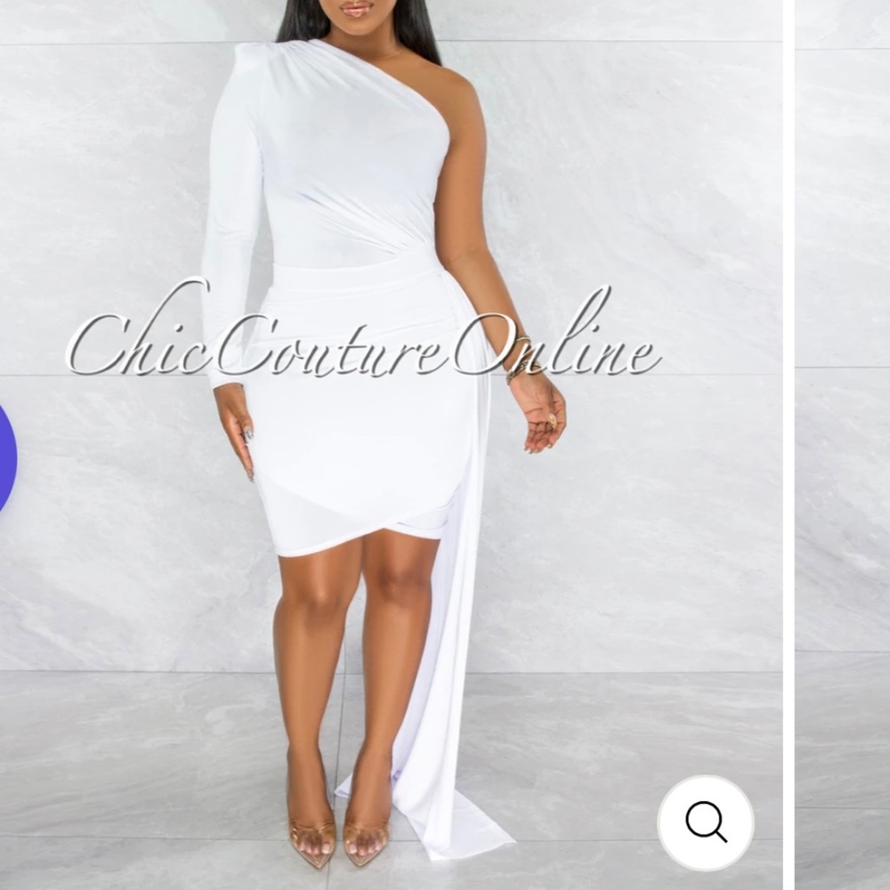 White Bandage Dress